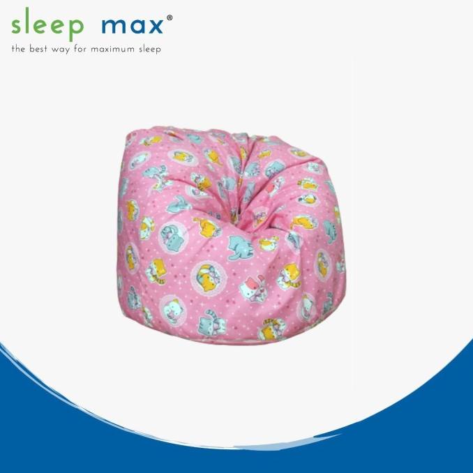 

Sleep Max Sofa Bean Bag / Round Bean Bag / Sudah Termasuk Isi / Motif