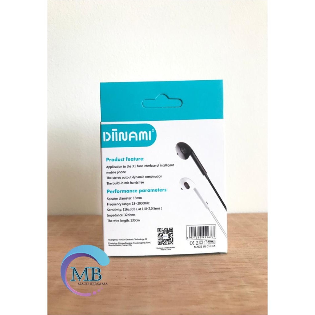 BM035 HEADSET HANDSFREE earphone ORI DIINAMI P30 EXTRA BASS +MiC NON KARET OPPO SAMSUNG VIVO REALME XIAOMI