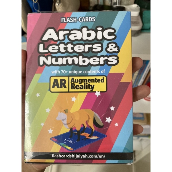 

[NEW] arabic letters and numbers flash card augmented realty AR