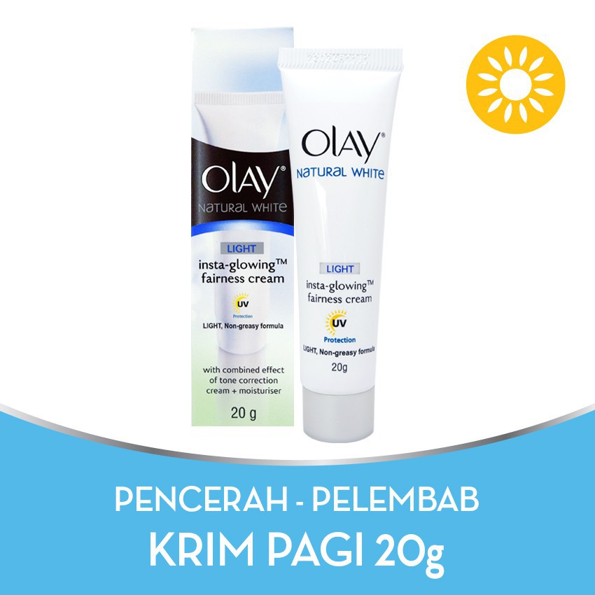 olay natural white light all in one fairness day cream