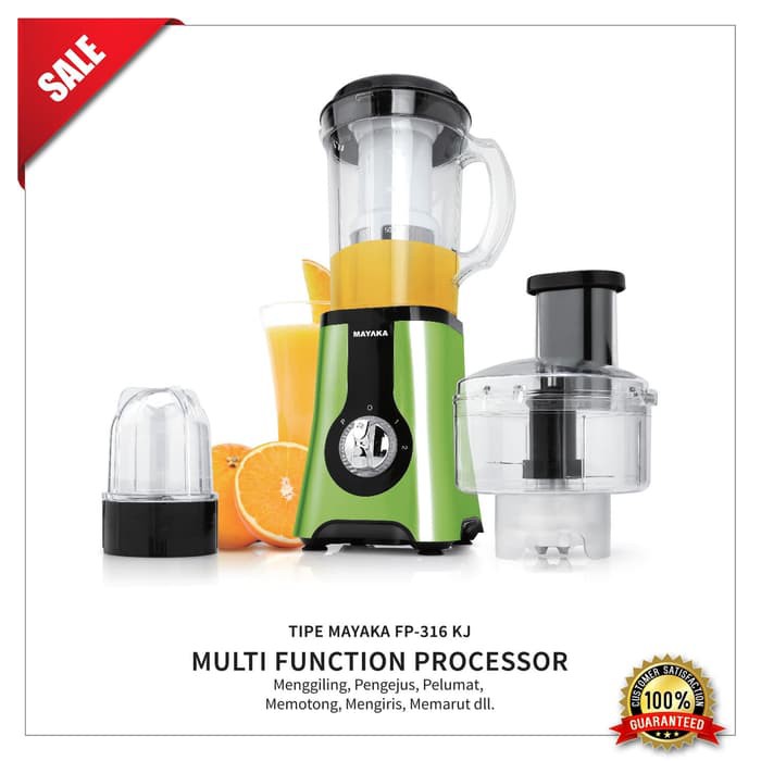 Mayaka FP-316 KJ Blender Food Processor Serbaguna M1