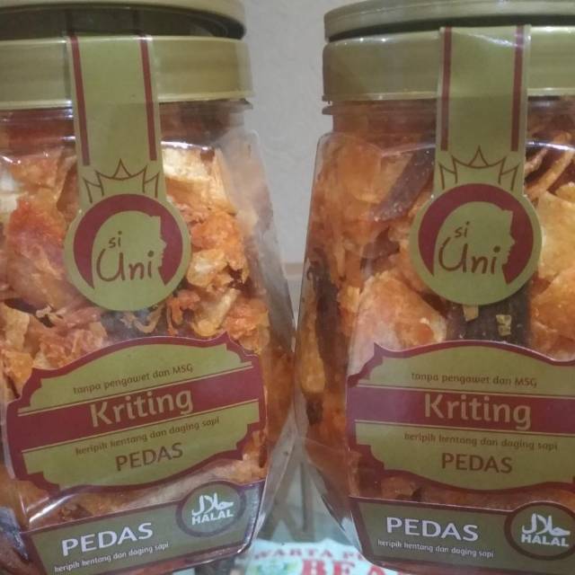 

keripik kentang daging