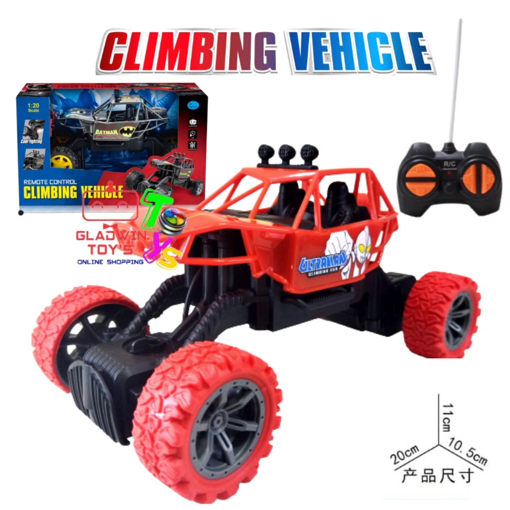 MAINAN RC OFF ROAD MONSTER JEEP CROSS COUNTRY CLIMBING CAR REMOTE CONTROL