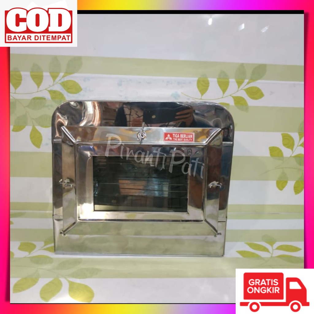OVEN STAINLESS TIGA BERLIAN