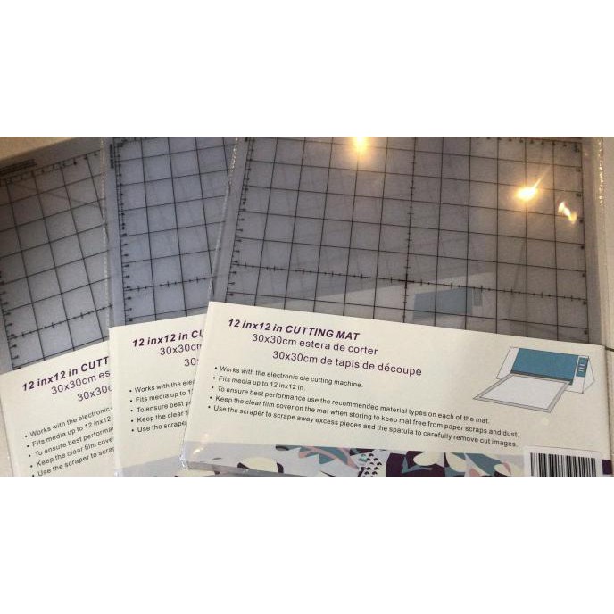 

[[BISA COD]] Cutting Mat Silhouette Cameo 12x12 inch Cutting Plotter