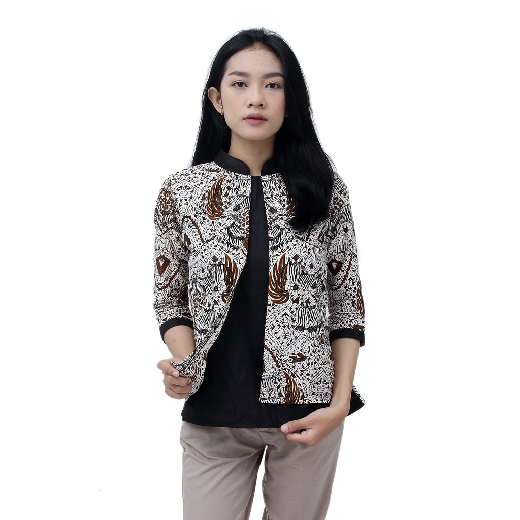 ATASAN BLOUSE BATIK SERAGAM KANTORAN