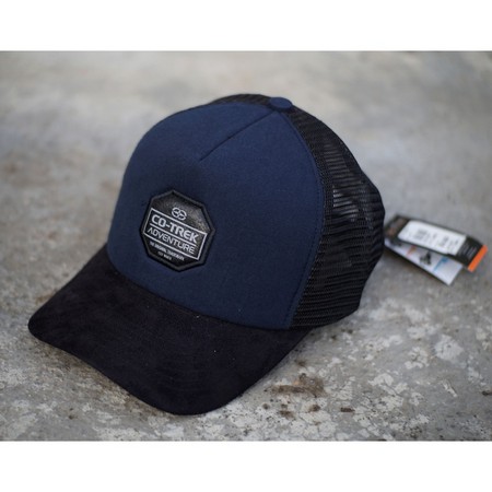 TOPI cotrek adventure trucker spider web original model jaring