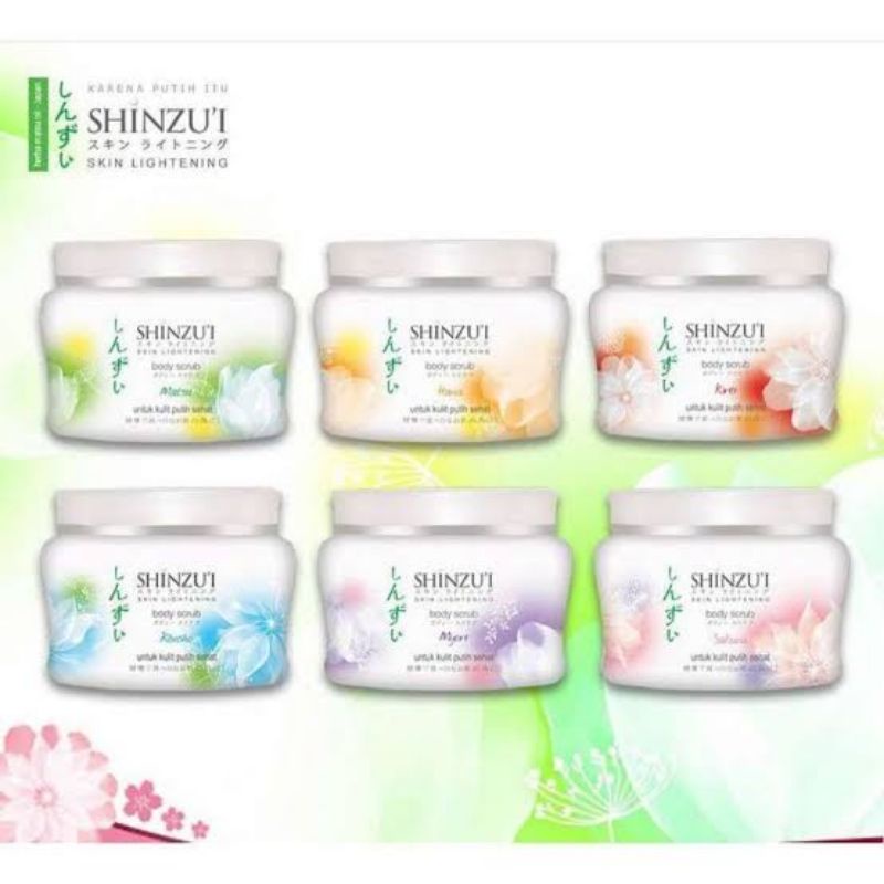 Lulur Mandi Shinzui Body Scrub 200gr