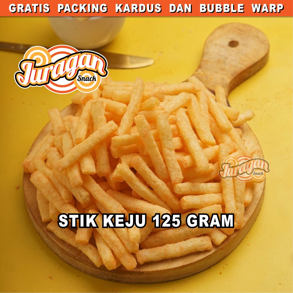 

STIK TES KEJU 125 gram snack kiloan makanan ringan jajanan cemilan camilan asin gurih murah