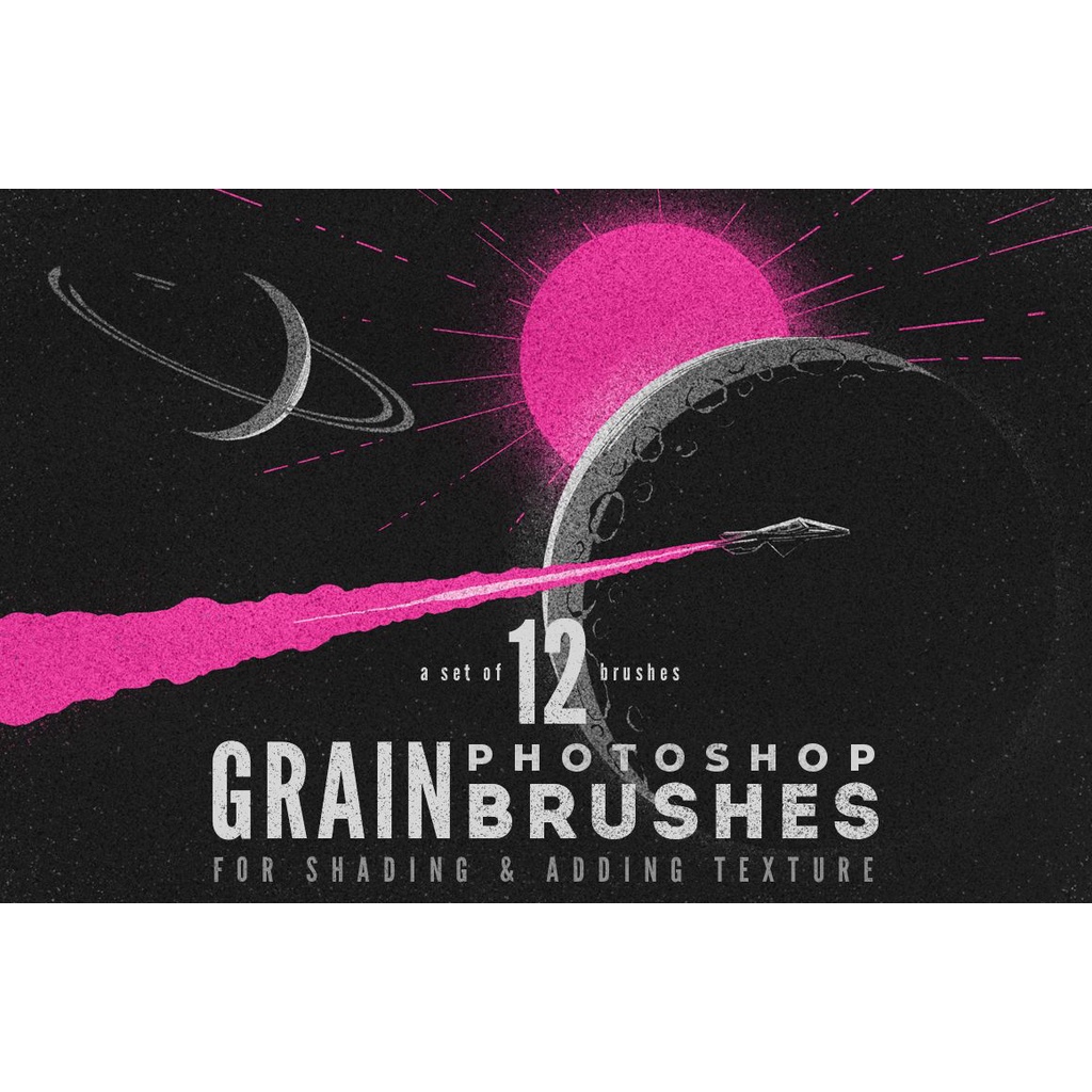 Grain Volume I - Photoshop Brushes