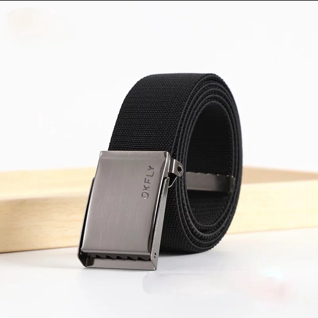 Ikat Pinggang Fashion Pria Kanvas Sabuk Men Belt S045