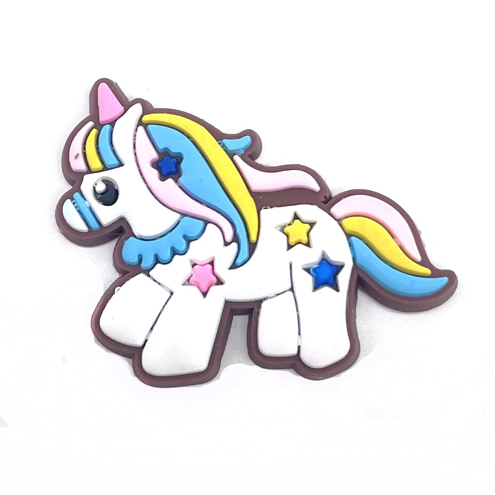 Crocs anak pria unicorn Jibbitz sendal crocs wanita charms pin Aksesoris DIY Bahan Untuk Dekorasi Sepatu Hadiah