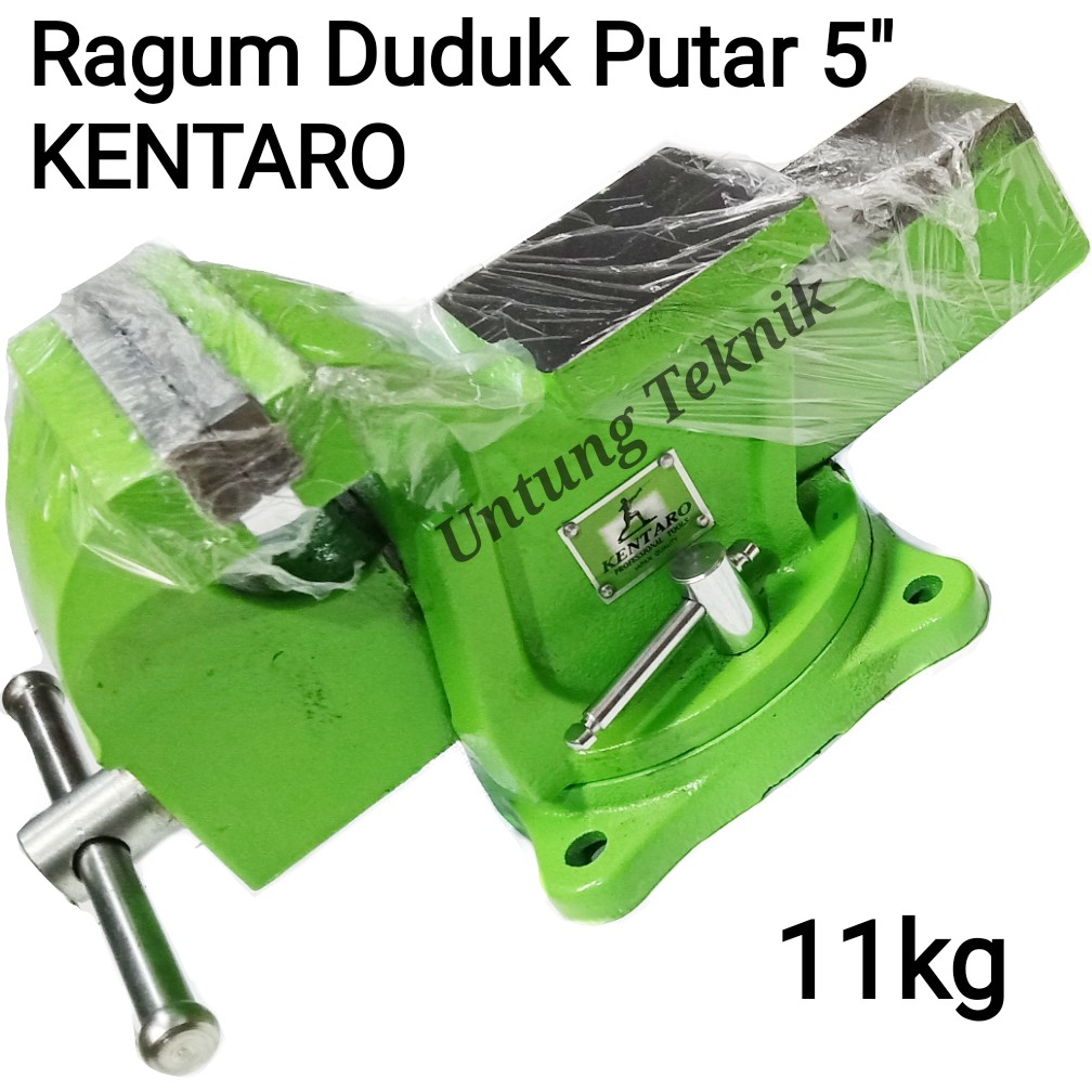 KENTARO Ragum Putar duduk 5 inch - Bench Vice
