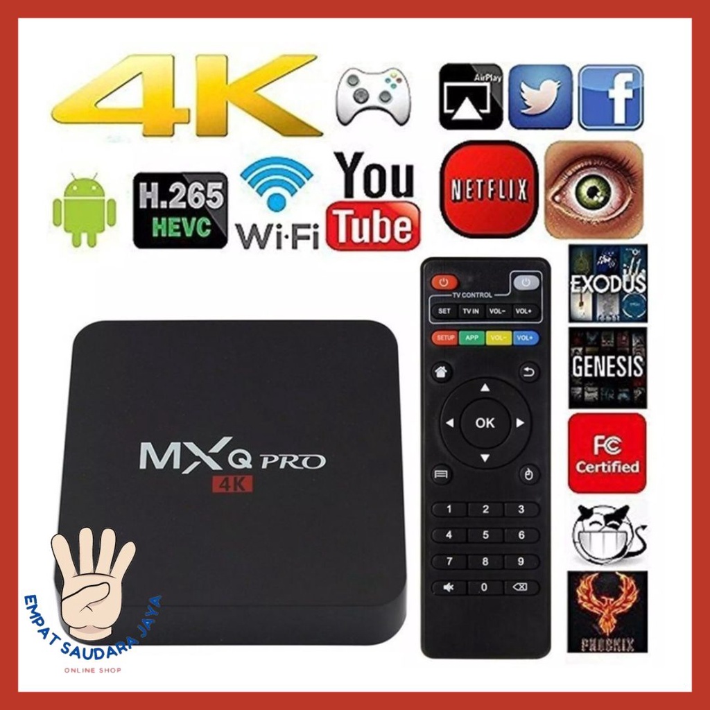 Android TV BOX Android MXQ Pro 4K Internet TV MXQ