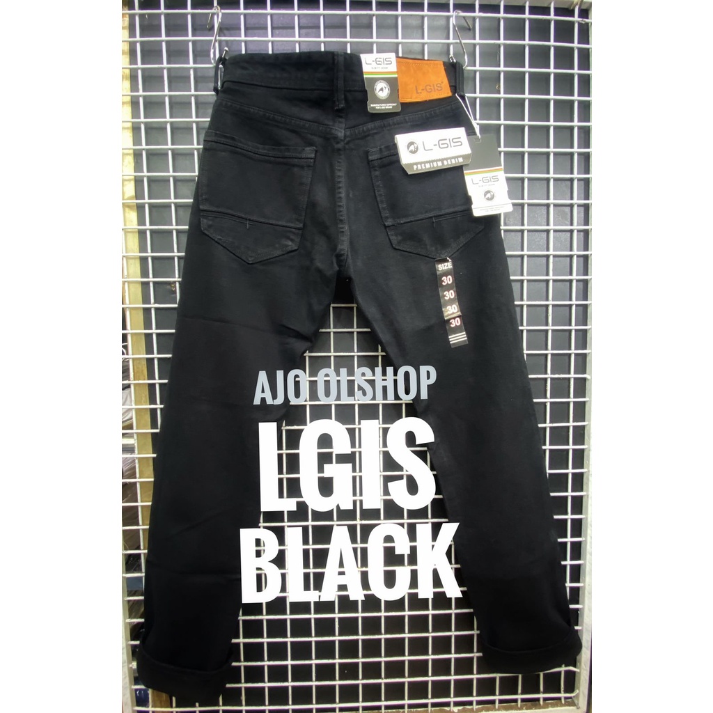 CELANA Hitam jeans/ CELANA ORIGINAL /celana panjang terbaru / CELANA PANJANG REGULER FIT