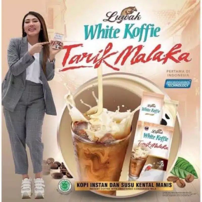 

LUWAK WHITE KOFFIE TARIK MALAKA PER 1 SACHET