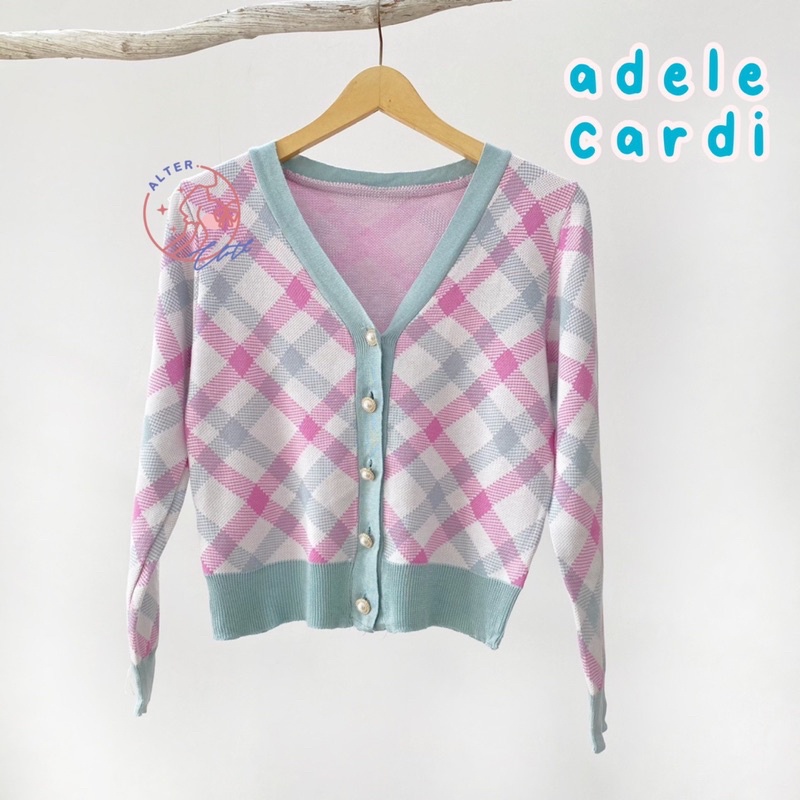 alter.cloth - ADELE CARDI | Atasan Korea Wanita Lengan Panjang Kardigan Import Korean Cardigan Knit 