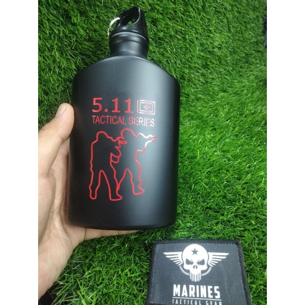 Botol Minum Tactical Merk 5.11 Import Hitam