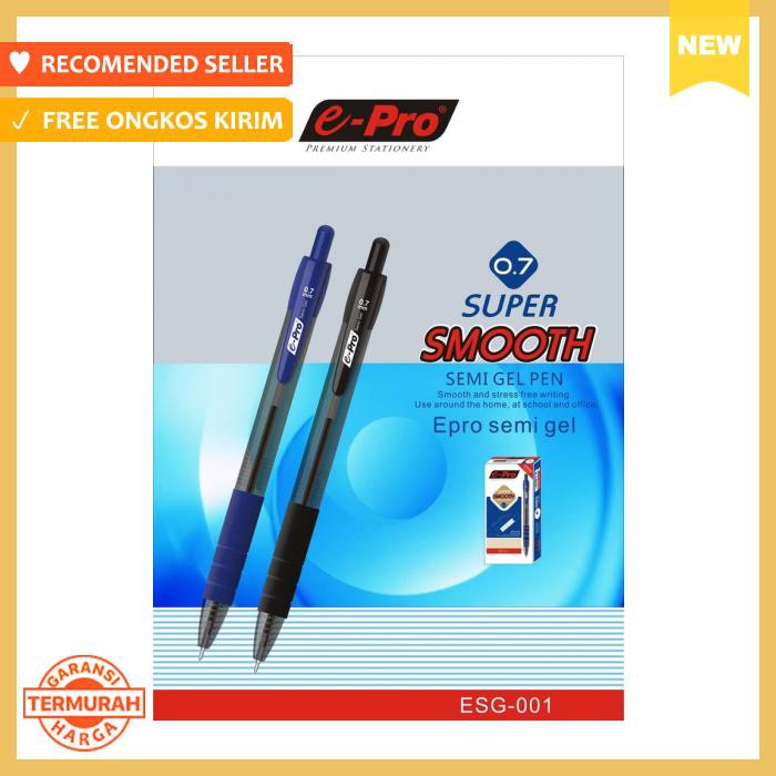 

Pulpen - E Pro Semi Gel Tipe Esg 001 - Alat Tulis