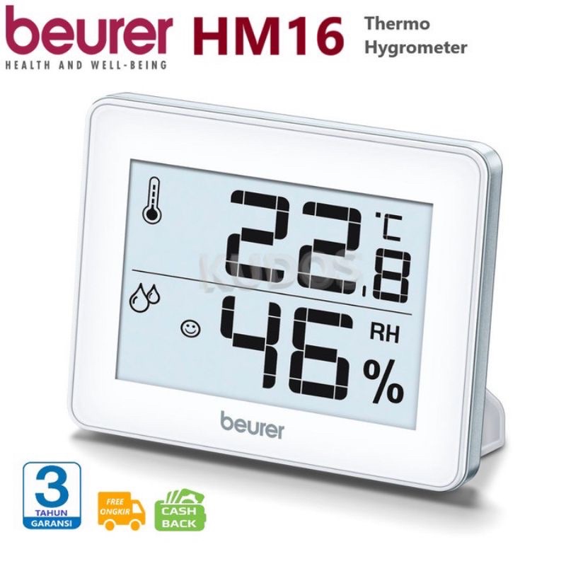 Termometer Ruangan beurer / Termometer ruangan/ Termometer beurer/ Thermometer Hygrometer