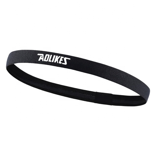 Aolikes 2101 Sweatband Silicon Headband Hairband Sport Running Yoga Zumba