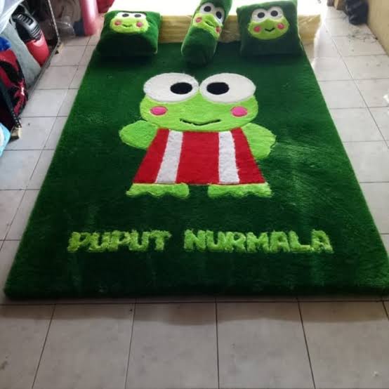 SURPET UKURAN 200x180cm Fullset KARAKTER MOTIF KEROPI