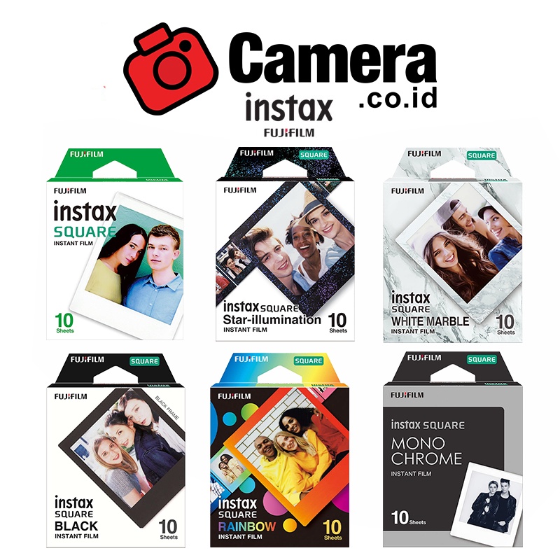 FUJIFILM Instax Paper Square / Refill Instax / Isi Instax Square  / Instax Square Film