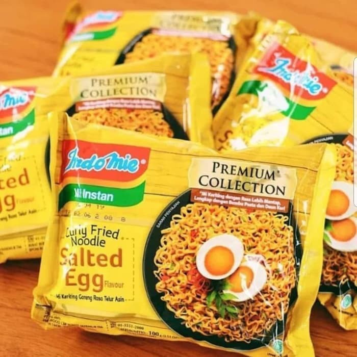 Indomie Salted Egg/ Indomie Telur Asin Telor Asin Premium FREE BUBBLE