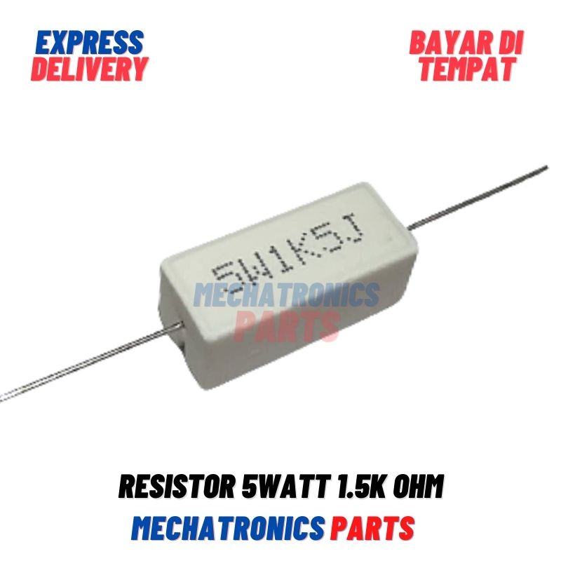 [PAS-9318] RESISTOR 5WATT 1.5K