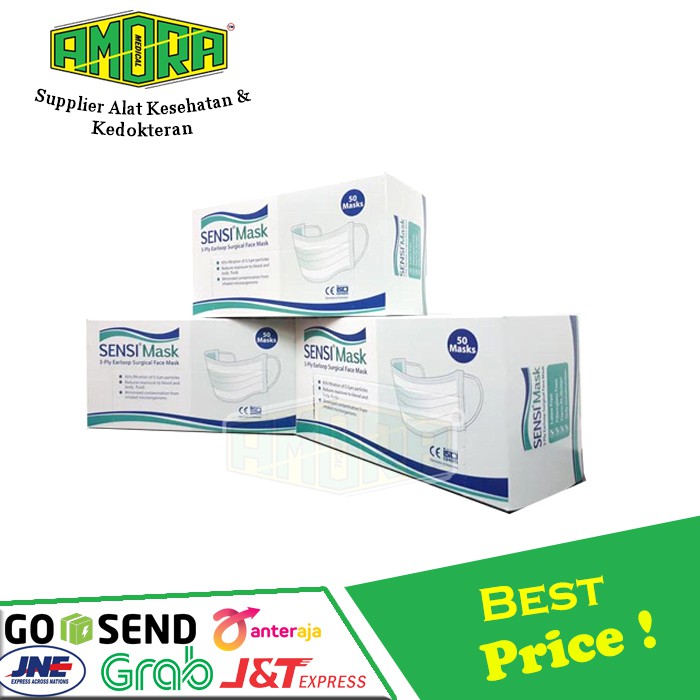 Masker Sensi / Mask Sensi / Masker Karet Sensi