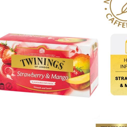 

Twinings Teh Celup Strawberry & Mango Asia 25X2Gr