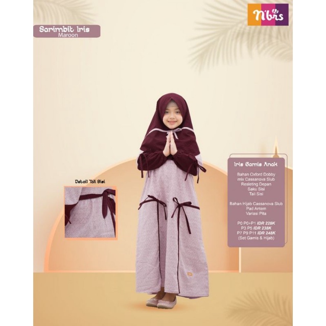 IRIS GAMIS ANAK