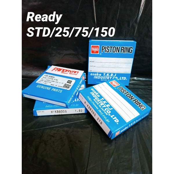 Ring Piston Seher Tiger KBB Tkrj Japan