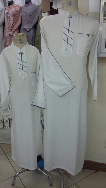 Baju gamis couple gema muslim