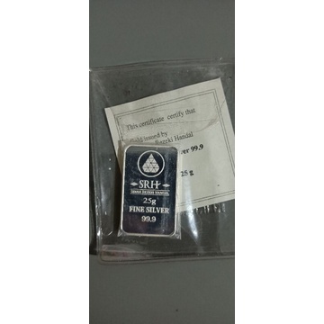 emas perak SRH 25 GRAM
