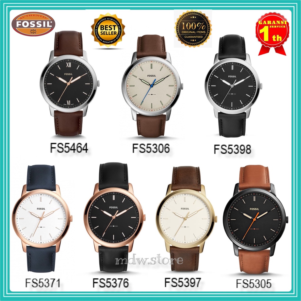 Type FS FS5464 FS5306 FS5398 FS5371 FS5376 FS5397 FS5305 Leather Jam Tangan Pria