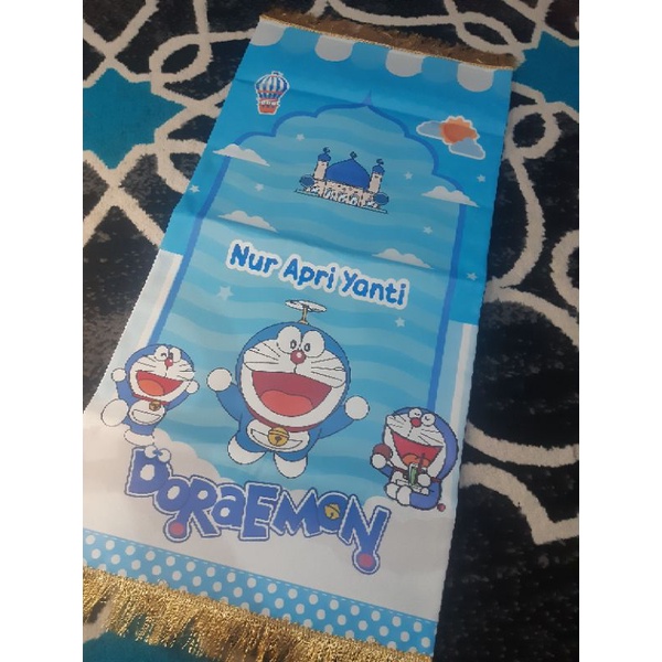 sajadah anak karakter SALE READY STOCK-Doraemon-Nur Apriya