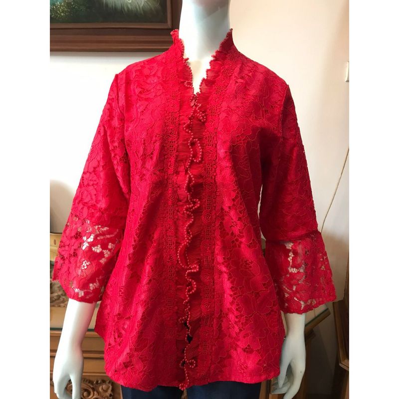 kebaya brokat 0614/Kebaya full brukat/kebaya wisuda 2022/kebaya wisuda modern/model baju kebaya terb