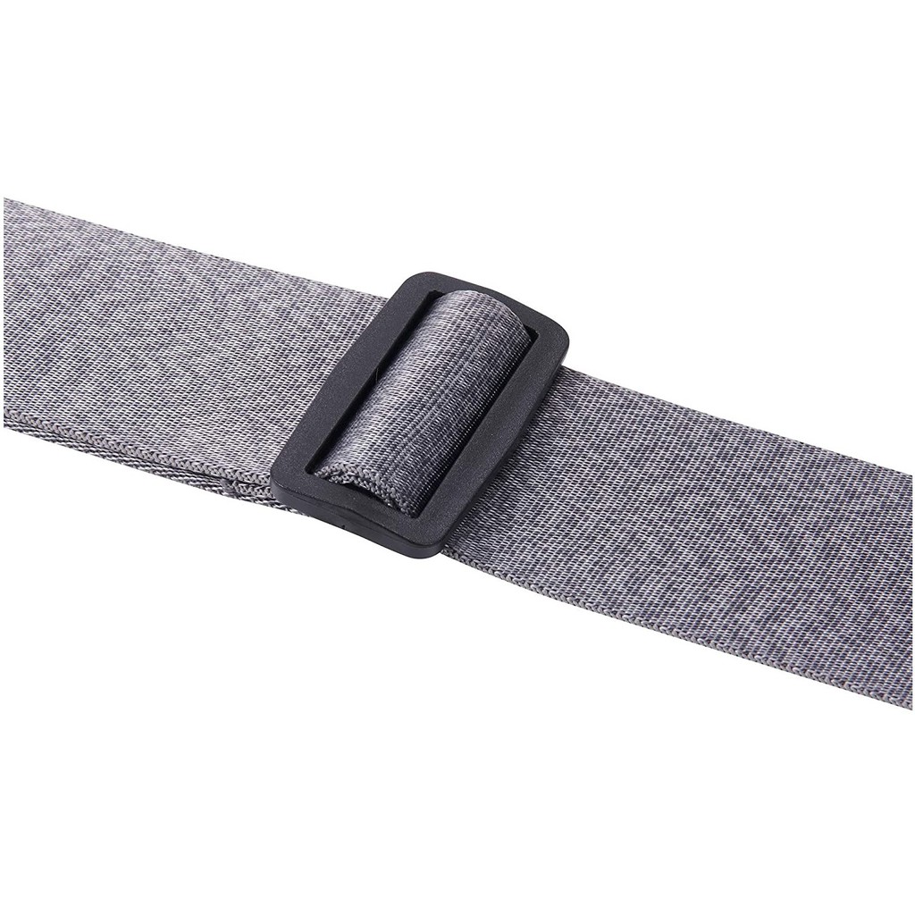 Amumu PA01W-DG Seatbelt Guitar Strap with Clip Dark Gray