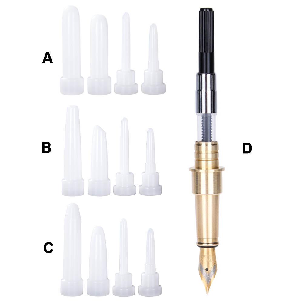 Solighter Pen Bentuk Cetakan DIY Kerajinan Tangan Epoxy Silikon Kristal Resin Fountain Pen