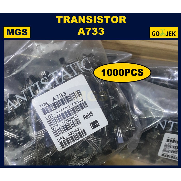 1000PCS Transistor A733