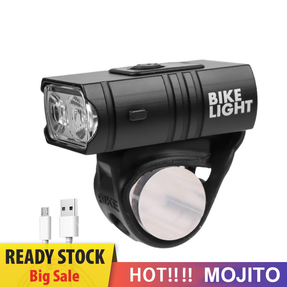 T6 Lampu Depan Sepeda Led 10w 800lm 6 Mode Usb Rechargeable