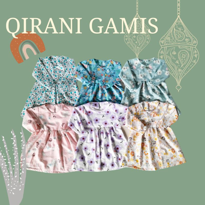QIRANI GAMIS || GAMIS BABY NEWBORN