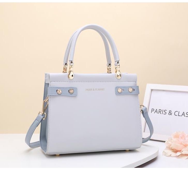 Paris Classic Tas Wanita Import Branded Original Terbaru Handbag Selempang Wanita Top Handle Bag Tas Fashion Wanita Import [PC 3158]