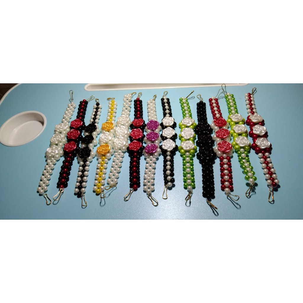 Pengait masker hijab mutiara I tali masker I konektor masker mutiara