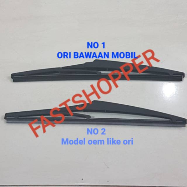 WIPER BELAKANG OEM ORSI MODEL DAIHATSU AYLA 12 INCH 2 LOCK - OEM12T