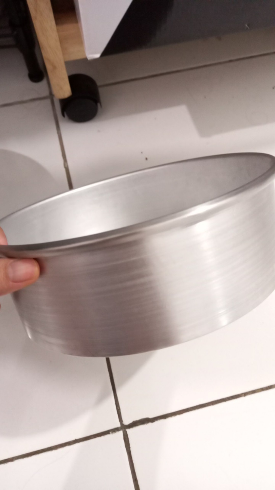 Loyang Bulat 20cm Tanpa Sambungan Tinggi 7cm Bahan Tebal Round Pan 20 Cm Bagus Cake Puding 7