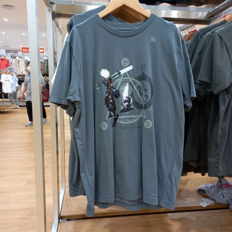 UNIQLO ORI SALE Kaos League of Legends JJK JUJUTSU KAISEN  Kaos Tshirt Polos GARANSI TERMURAH