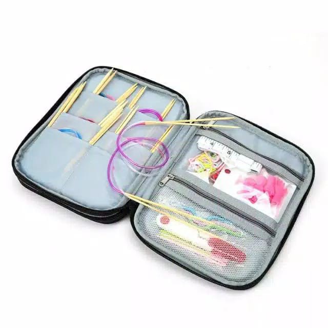 CIRCULAR Knitting Needle Double Case Set