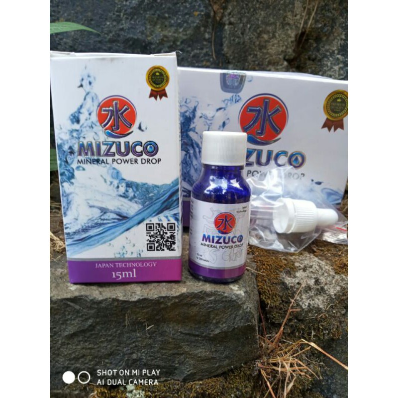 MIZUCO alkaline 1 botol isi 15 ml asli original